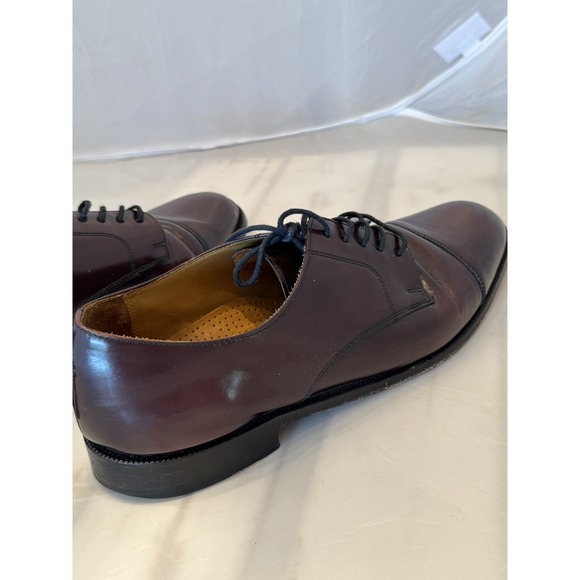 Cole Haan Men\'s Brown Oxford Loafer Derby Dress Shoe Size 10 D Lace Up